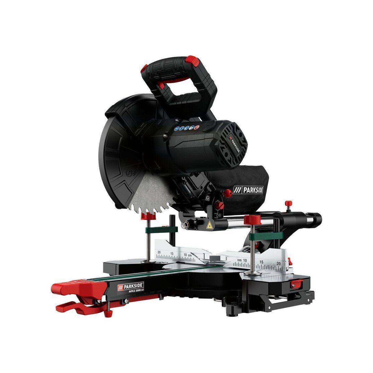 *VERKAUF* PARKSIDE® Zug- und Gehrungssäge »MPKZ 2000 A1«, 2000 Watt, mit Laser, LED-Arbeitslicht
