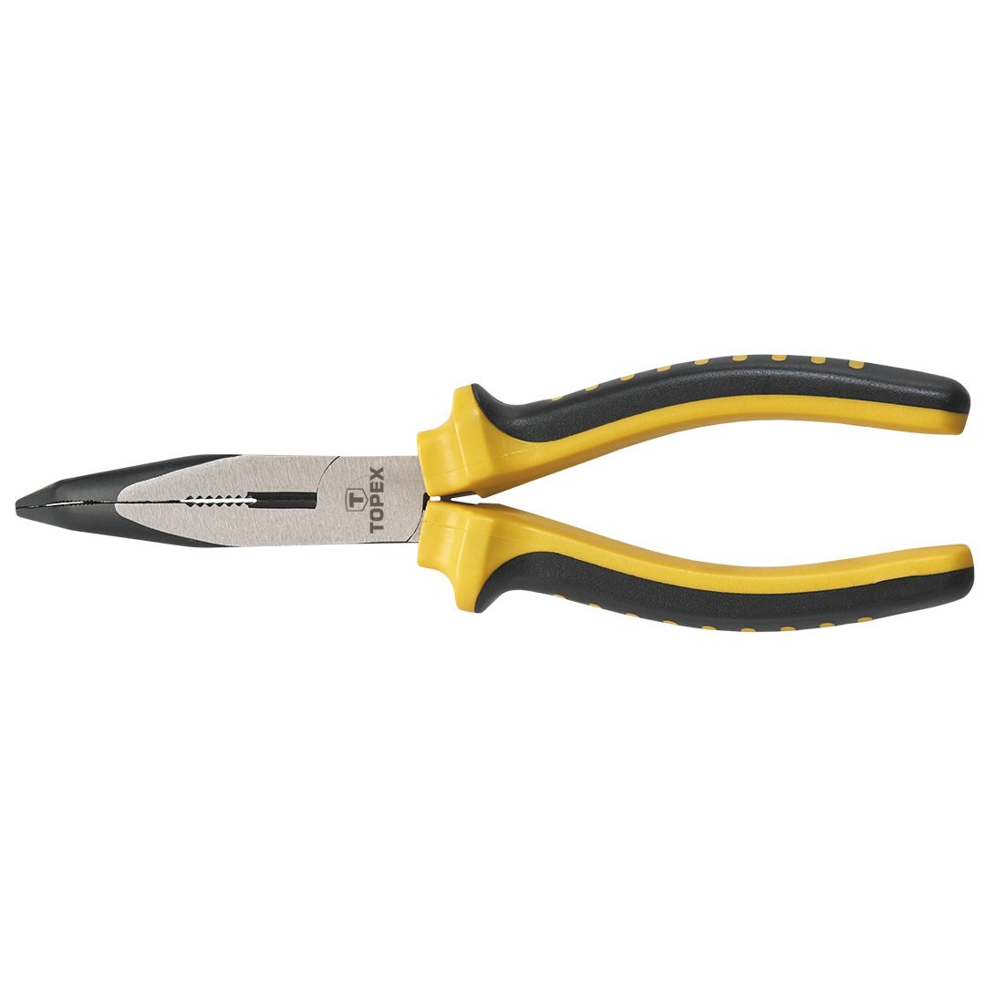 Long, curved pliers