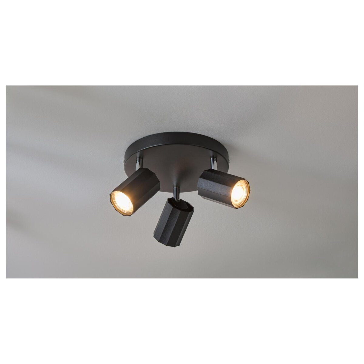 LIVARNO home ceiling spotlight / track light, with 3 tilting and swiveling spots