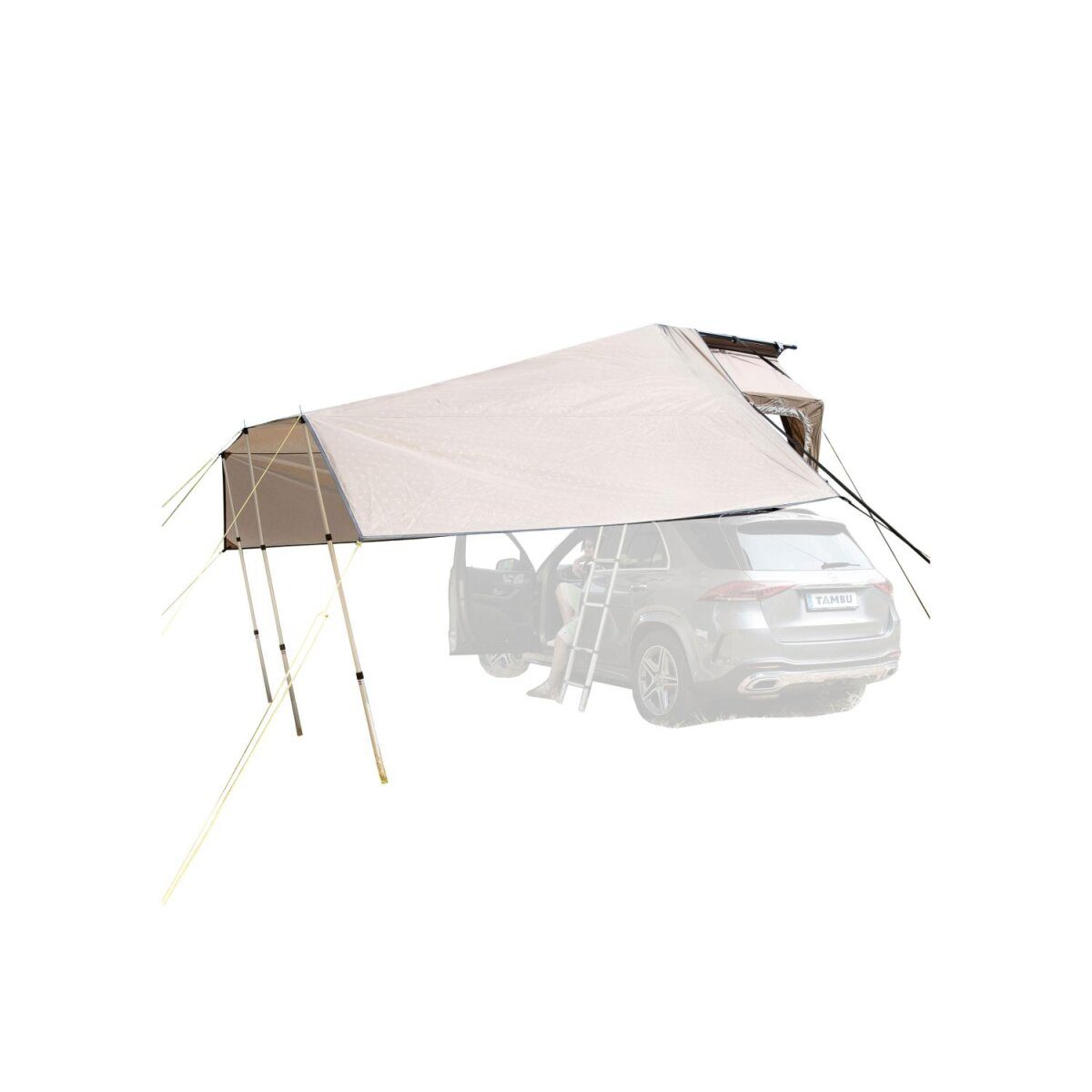 TAMBU zonnezeil voor Yano autodaktent