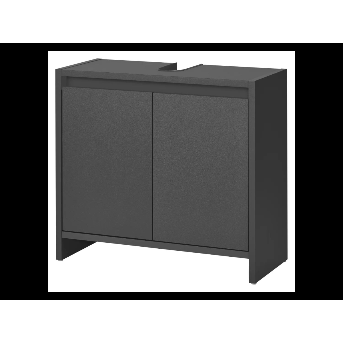 LIVARNO home Meuble vasque « Oslo » avec 2 portes, anthracite
