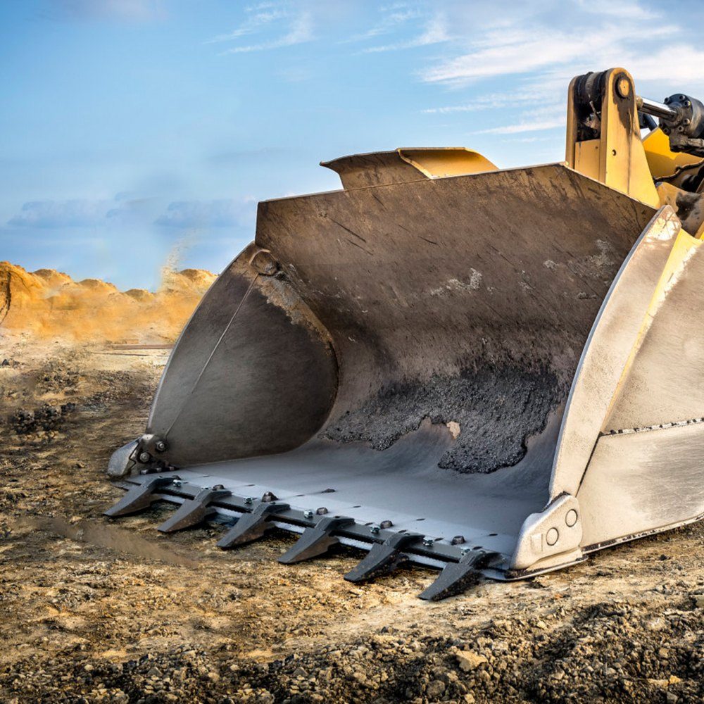 Schopstandaard, 120 cm zware tractorschep, 6 tandrail voor lader, tractor, schranklader, laadvermogen 2000 kg, vastgeschroefd ontwerp voor efficiënte gronduitgraving en schepbescherming – Artikelnr. HT-22919