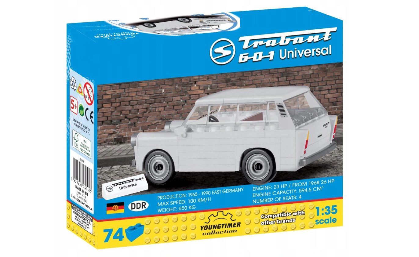 GDR Youngtimer Collection Trabant 601 modélisme 1:35