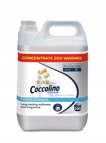Coccolino assouplissant 5l bidon Coccolino Professional concentré pur hôtel maisons de retraite privé
