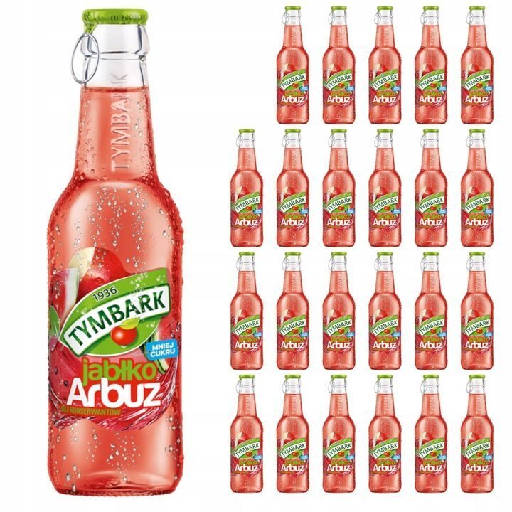 Tymbark drinking bottle apple watermelon 24 x 250 ml