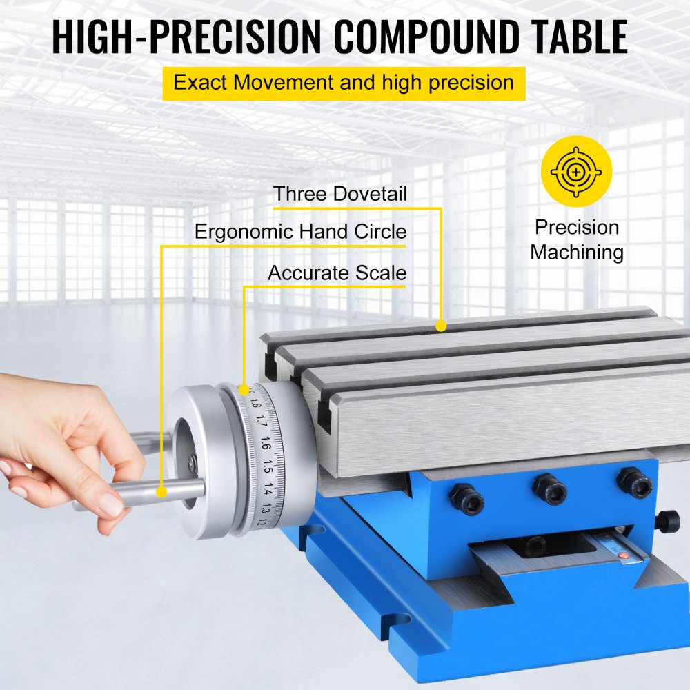 MX-75 Multifunctionele freeswerktafel 185 x 100 mm Freeswerktafel X 80 mm Y 75 mm Kruistafelboor voor boor- en freesmachines (MX-75) MX-75 Multifunctionele freeswerktafel 185 x 100 mm Freeswerktafel X 80 mm Y 75 mm Kruistafelboor voor boor- en freesmachines (MX-75)