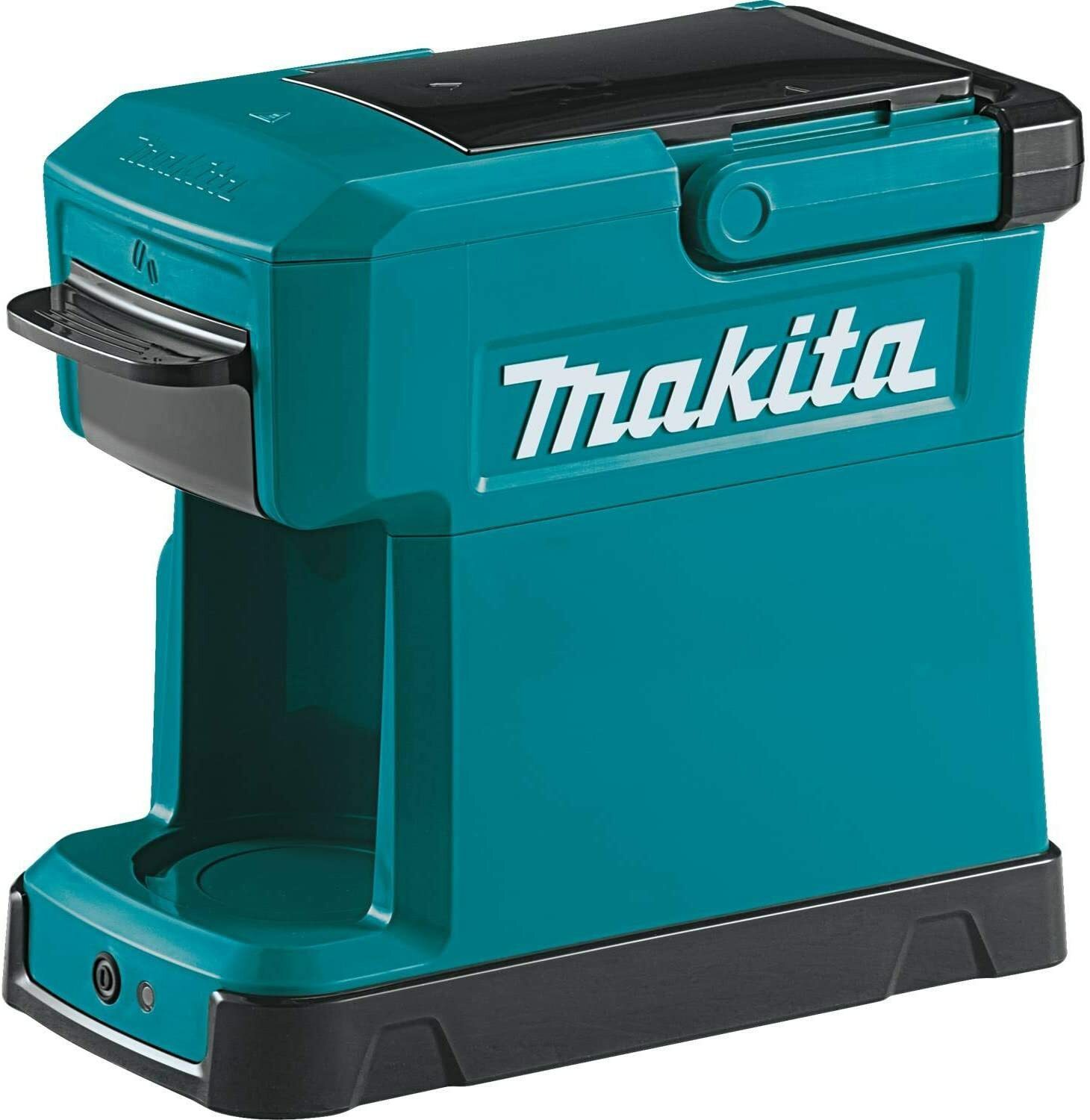Makita DCM501Z Kaffeemaschine 18 V (ohne Akku, ohne Ladegerät), Schwarz