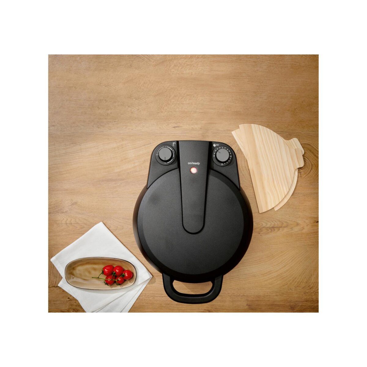 Four à pizza haute température SILVERCREST® SPOH 1200 B1, noir