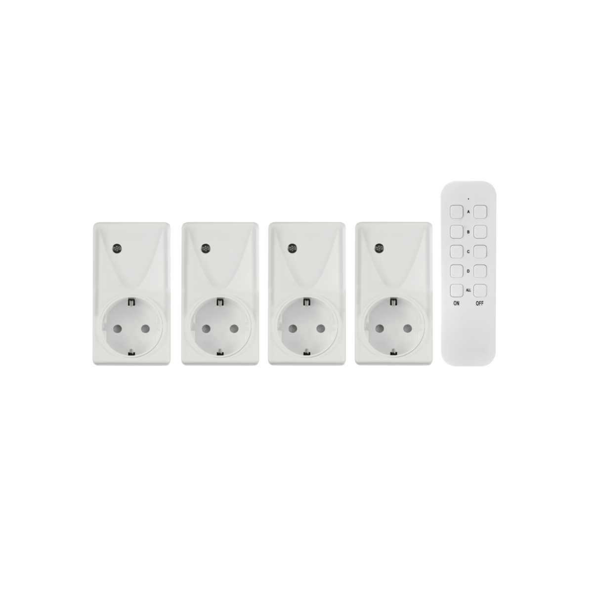 Jeu d'interrupteurs radio TRONIC®, intérieur, 5 pièces, blanc