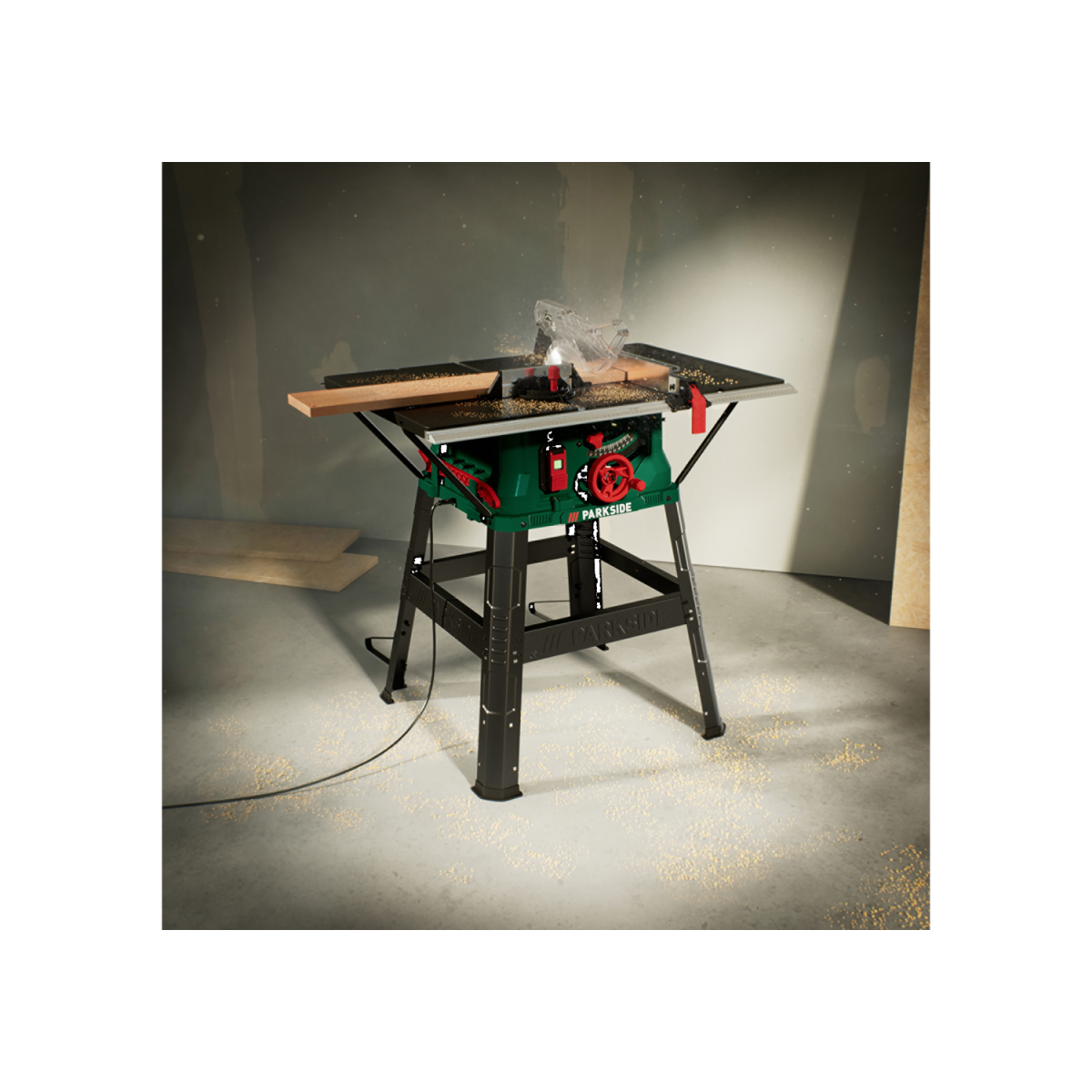 PARKSIDE® Tischkreissäge »PTKS 2200 A1«, mit stufenlos einstellbarer Schnitthöhe