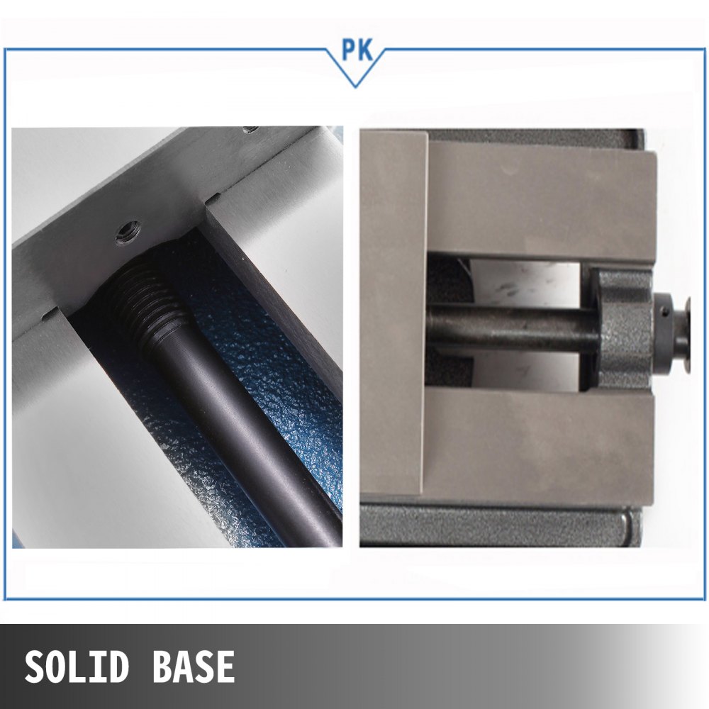 Schraubzwingenschraubstock 125 mm, Tischschraubstock 125 mm, Tischzwingen 140 mm, professioneller Gusseisenschraubstock aus Metall für Säulenbohrmaschinen mit breiten Backen