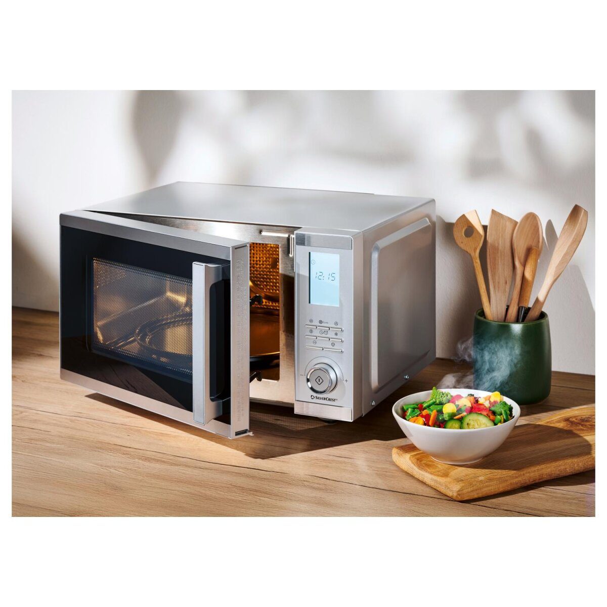 SILVERCREST® microwave stainless steel 4 in 1 25L SMWEDS 900 A1