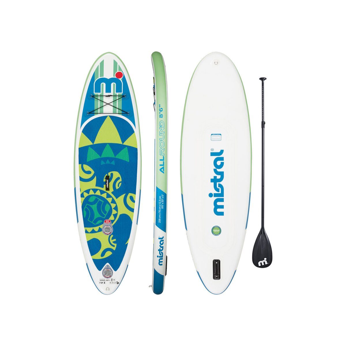 Mistral SUP »Junior 8'6 inch« z systemem dwukomorowym