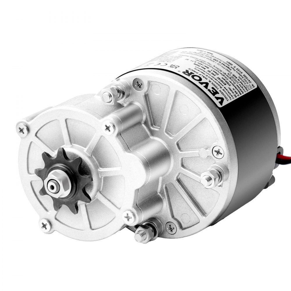 250W Electric DC Motor Kit, Powerful Electric Motor - 24V 2700RPM Brushed Motor with Upgraded Speed ​​Controller, Throttle Grip Kit for Go Karts, E-Bike Motorcycle Scooter