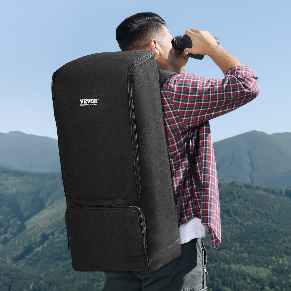 Sac de transport pour télescope, 76 cm, sac de transport pour télescope avec sangle sécurisée, poches et bretelles confortables, sac de transport pour télescope absorbant les chocs pour tube optique et trépied, sac de contrepoids Sac de transport pour télescope, 76 cm, sac de transport pour télescope avec sangle sécurisée, poches et bretelles confortables, sac de transport pour télescope absorbant les chocs pour tube optique et trépied, sac de contrepoids