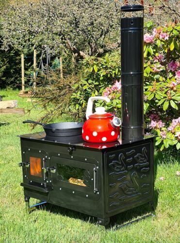 Herd, Außenküche, Ofen, Gartenkamin, Gartenküche, Pizzaofen, Zeltofen, Gulaschkanone, Terrassenofen
