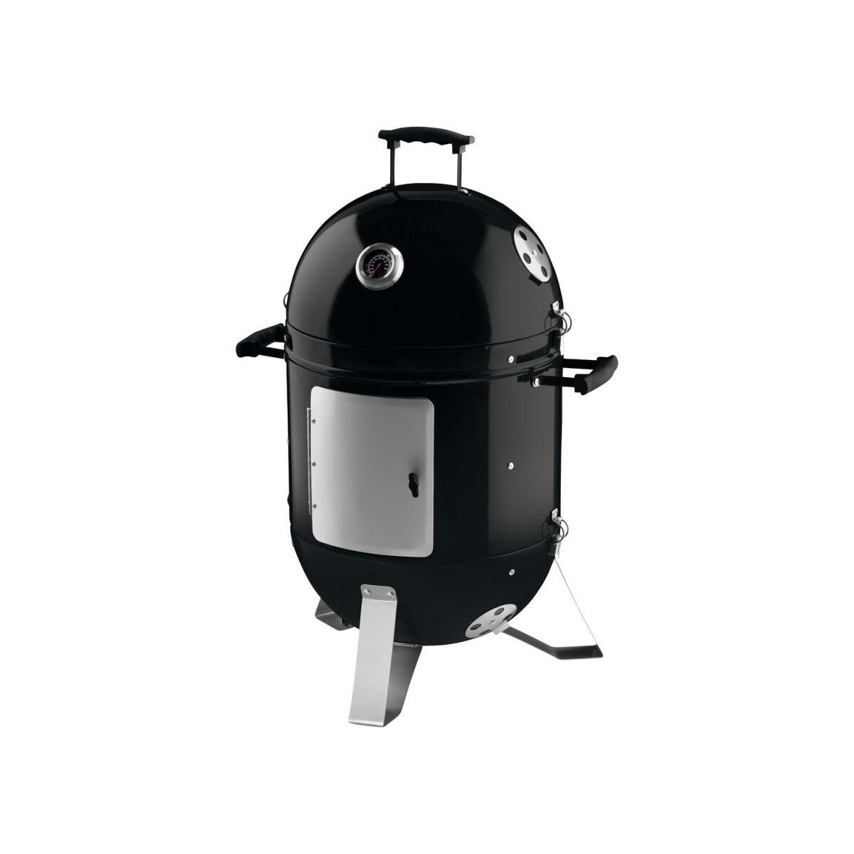 Grill zewnętrzny wędzarniczy Ø 40 cm, 0 - 530°C 3 w 1 Grill zewnętrzny wędzarniczy Ø 40 cm, 0 - 530°C 3 w 1