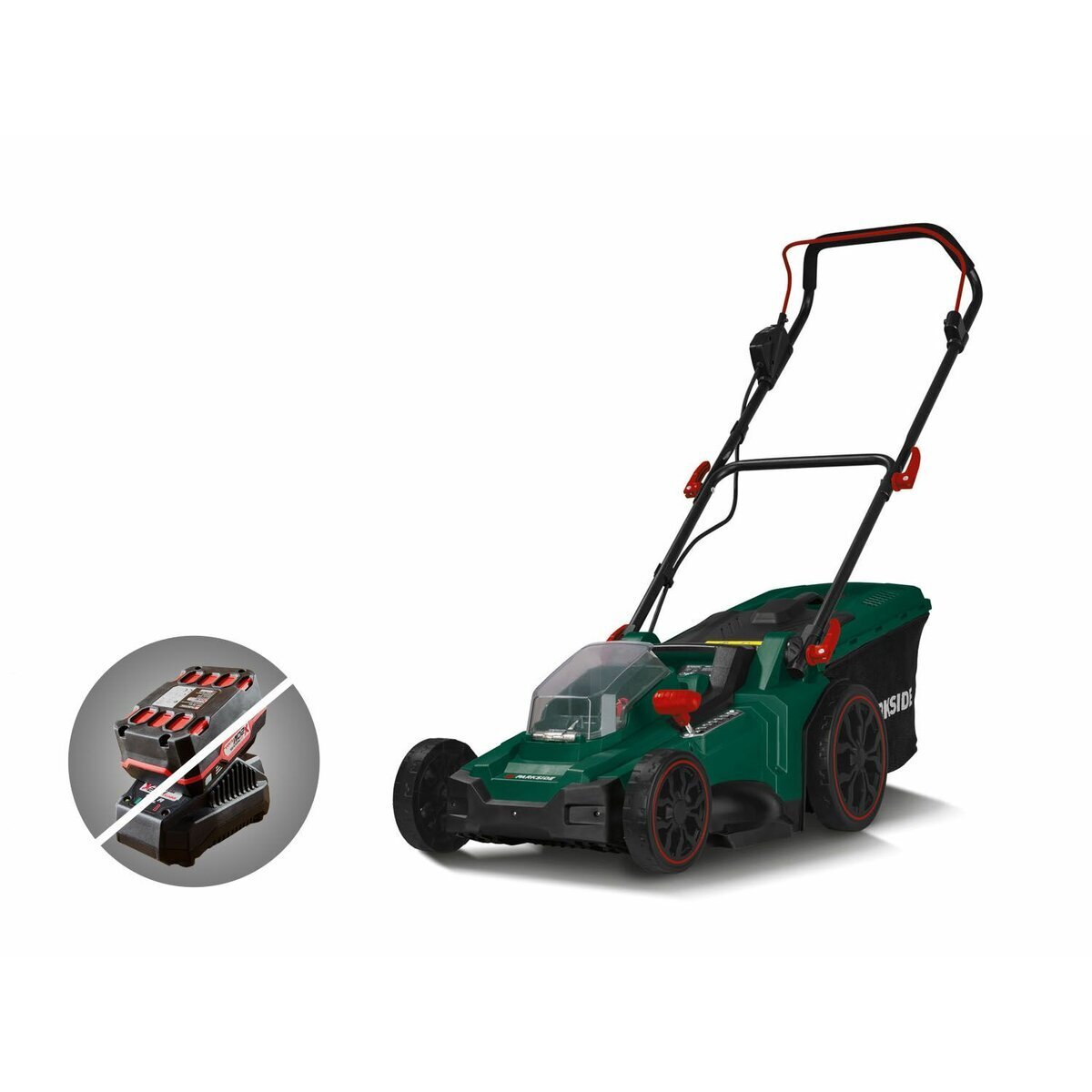Kosiarka akumulatorowa PARKSIDE® 40 V „PRMA 40-Li B3”, bez akumulatora i ładowarki Kosiarka akumulatorowa PARKSIDE® 40 V „PRMA 40-Li B3”, bez akumulatora i ładowarki