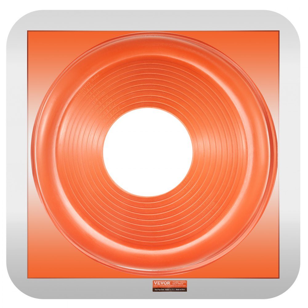 2 stuks buismanchet, geschikt voor buisbuitendiameter 170-355 mm, siliconen dakdoorvoer, dakafdichtingsflens -74℃-225℃, metalen basis, voor schoorsteen, houtkachel en ventilatiebuizen voor buiten