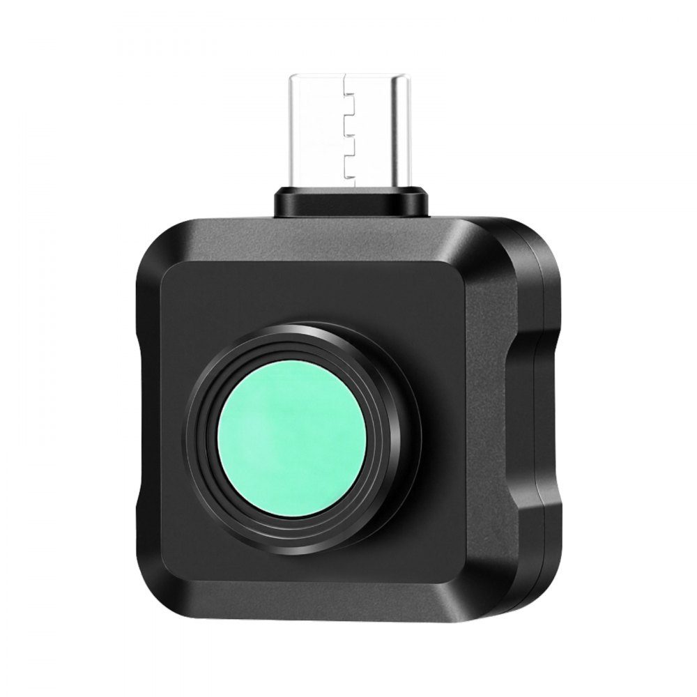 Thermal Imaging Camera for Android, 320x240 Super IR 160x120 IR Resolution Thermal Imaging Camera for Smartphone Tablet with USB-C Port, 25Hz Infrared Camera with 15 Color Palettes for Inspections at -20°C to 550°C