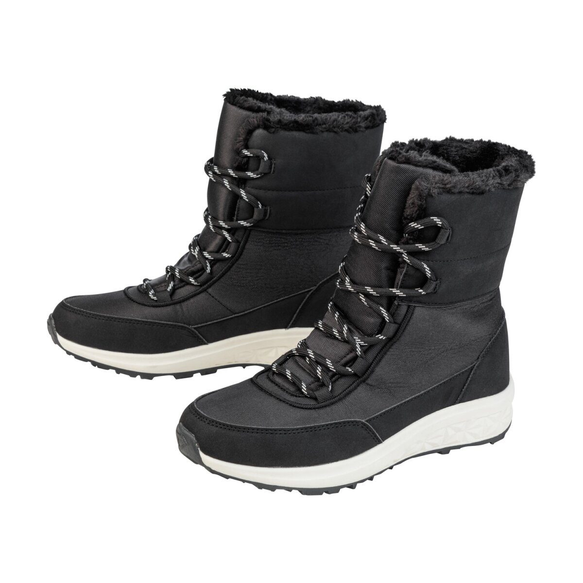esmara® dames veterlaarzen, geprofileerde buitenzool