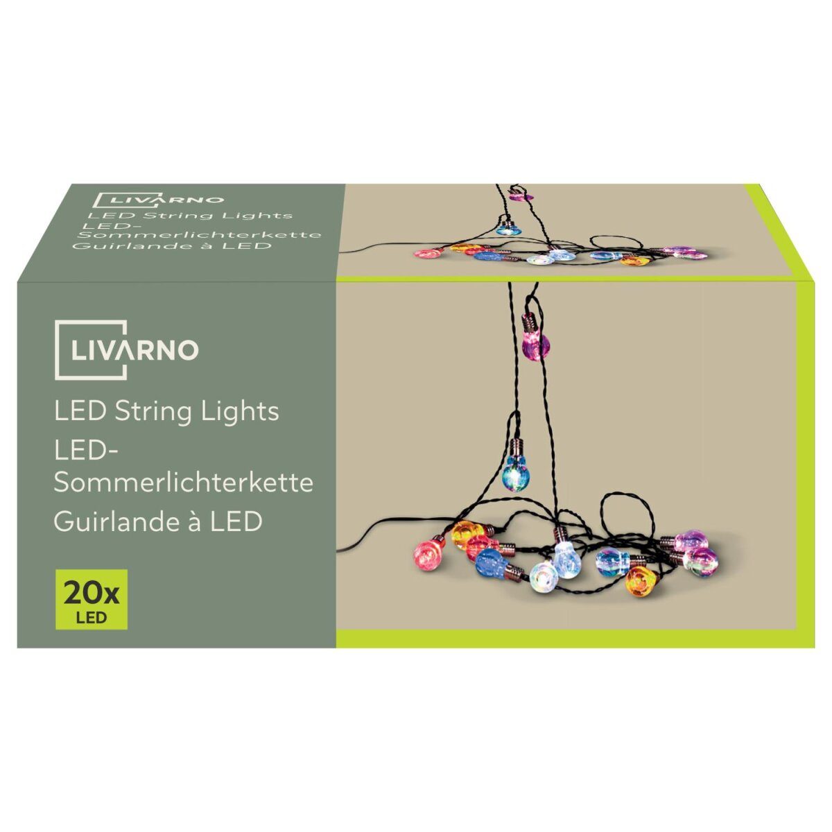 Guirlande lumineuse d'été à LED LIVARNO®