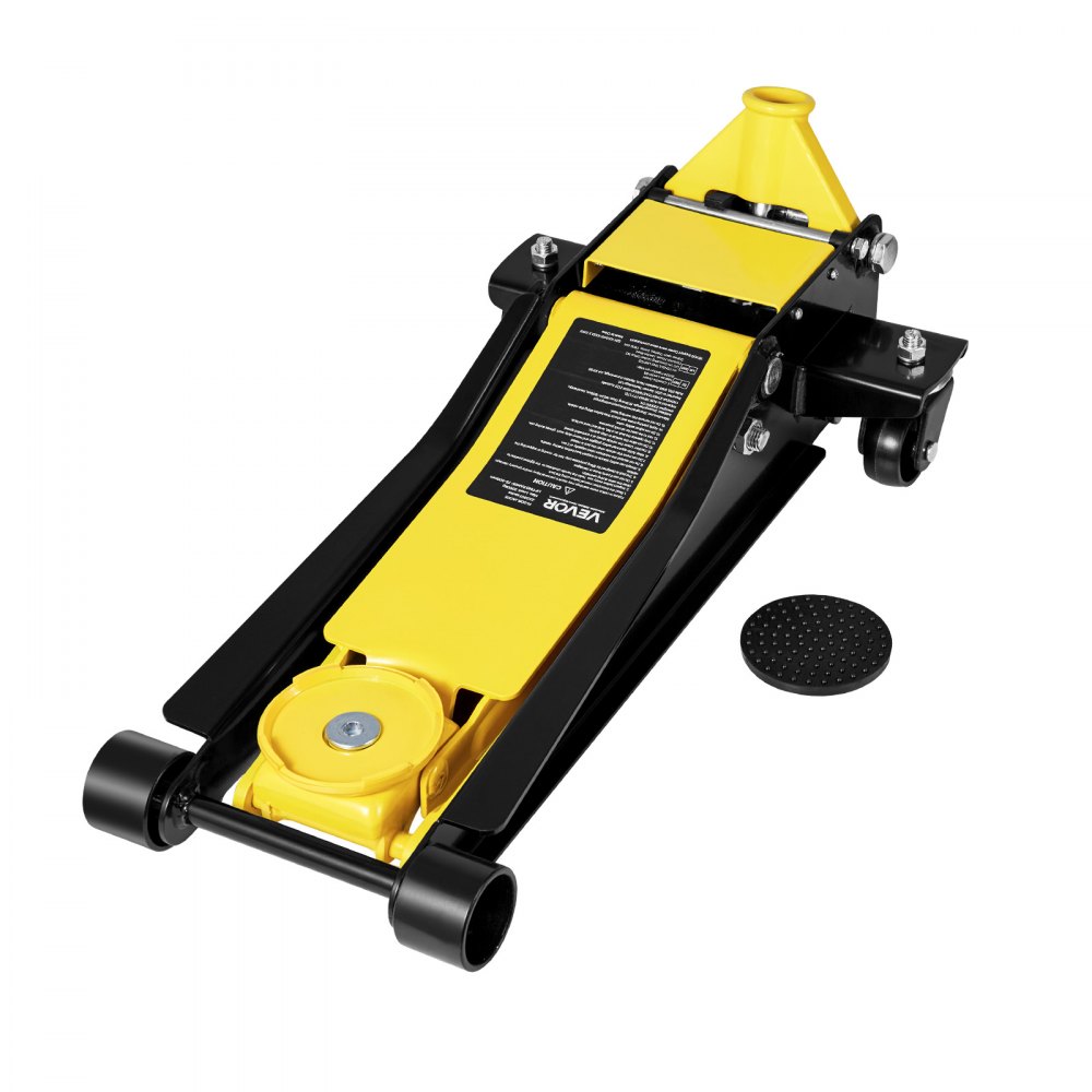 Trolley Jack Laag profiel autokrik 2T dubbele zuiger snelliftpomp 75-505 mm hefbereik Hydraulische krik voor sportwagen Sedan Racewagen Jack Trolley Jack Laag profiel autokrik 2T dubbele zuiger snelliftpomp 75-505 mm hefbereik Hydraulische krik voor sportwagen Sedan Racewagen Jack