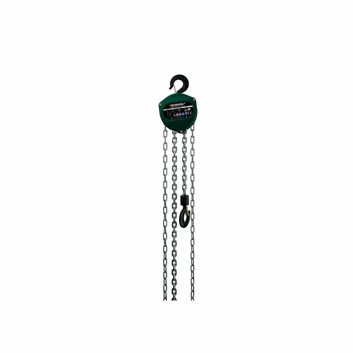 PARKSIDE® Kettenzug, »PKZ 1000«, Tragfähigkeit bis 1000 kg, integriertes Bremssystem