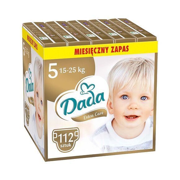 Extra Care 5 Junior Diapers 112 Pack Super Absorbent Insert 15-25kg