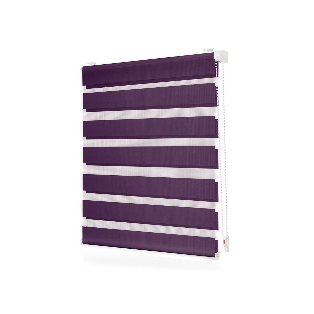 LICHTBLICK Duo Store enrouleur Klemmfix, sans perçage, à partir de 45 x 150 cm (mûre, 60x220 cm)