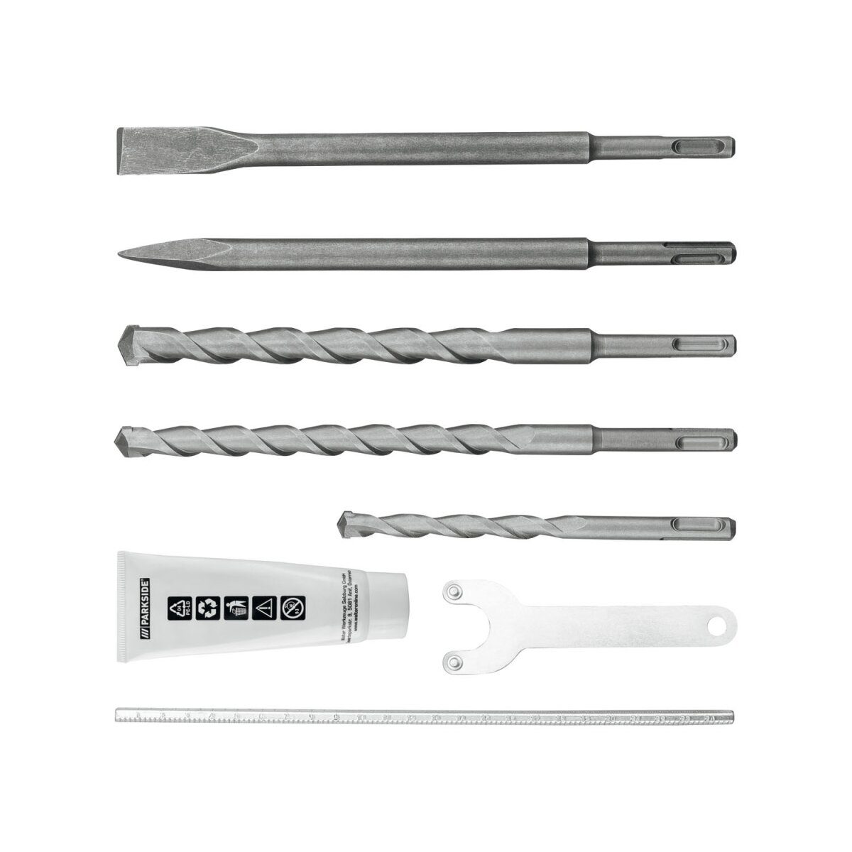 PARKSIDE® boor- en beitelhamer »PBH 1550 A1«, 5 J, 1550 W, met boor- en beitelset