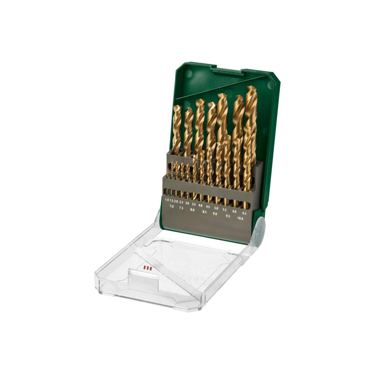 PARKSIDE® drill set, HSS steel drill set, 19 pieces