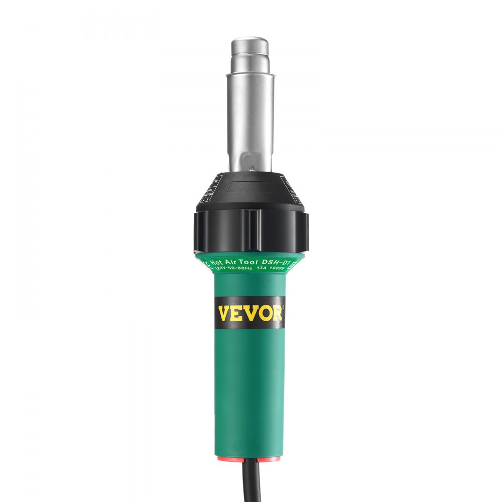 Hetelucht-kunststoflasapparaat, 1600 W heteluchtpistool, 50-600 ° C PVC TPO-vinyllasbrander, heteluchtlasapparaatset met 11 accessoires - gereedschapskist, mondstuk, roller, messen voor PP/PE/PVC Hetelucht-kunststoflasapparaat, 1600 W heteluchtpistool, 50-600 ° C PVC TPO-vinyllasbrander, heteluchtlasapparaatset met 11 accessoires - gereedschapskist, mondstuk, roller, messen voor PP/PE/PVC