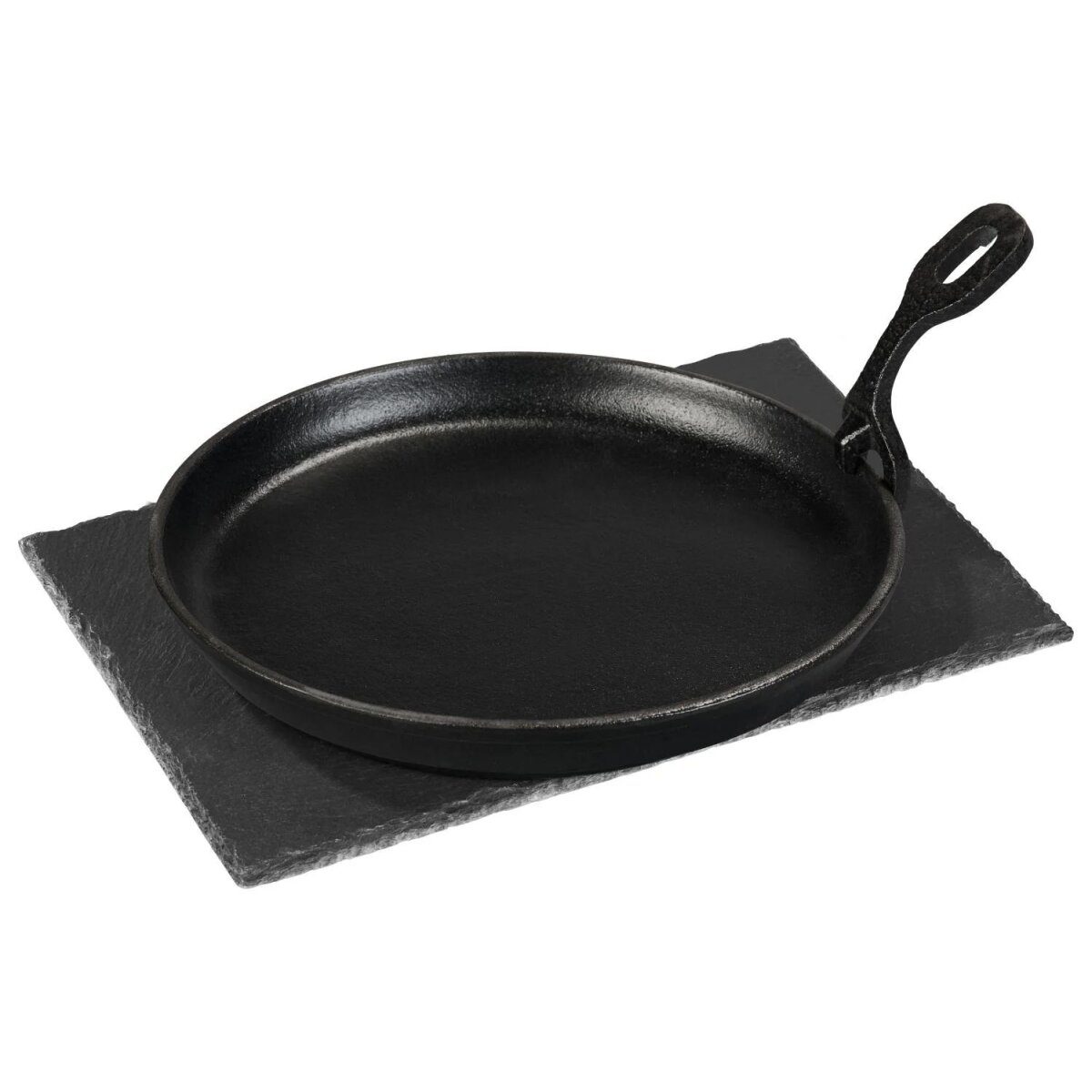 GRILLMEISTER grillpan + serveerplaat / gladde burgerpers / gegroefde burgerpers