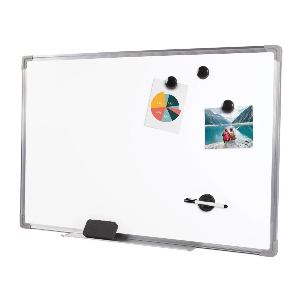 CRELANDO® Magnet- und Whiteboard, 8-teilig