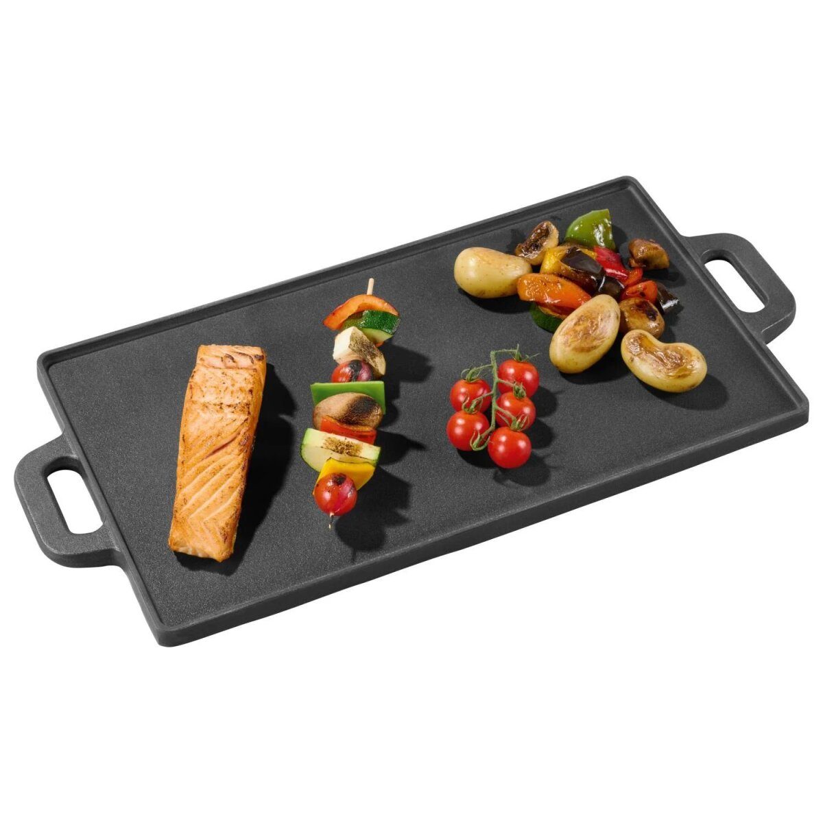 GRILLMEISTER cast iron grill plate/grill pan