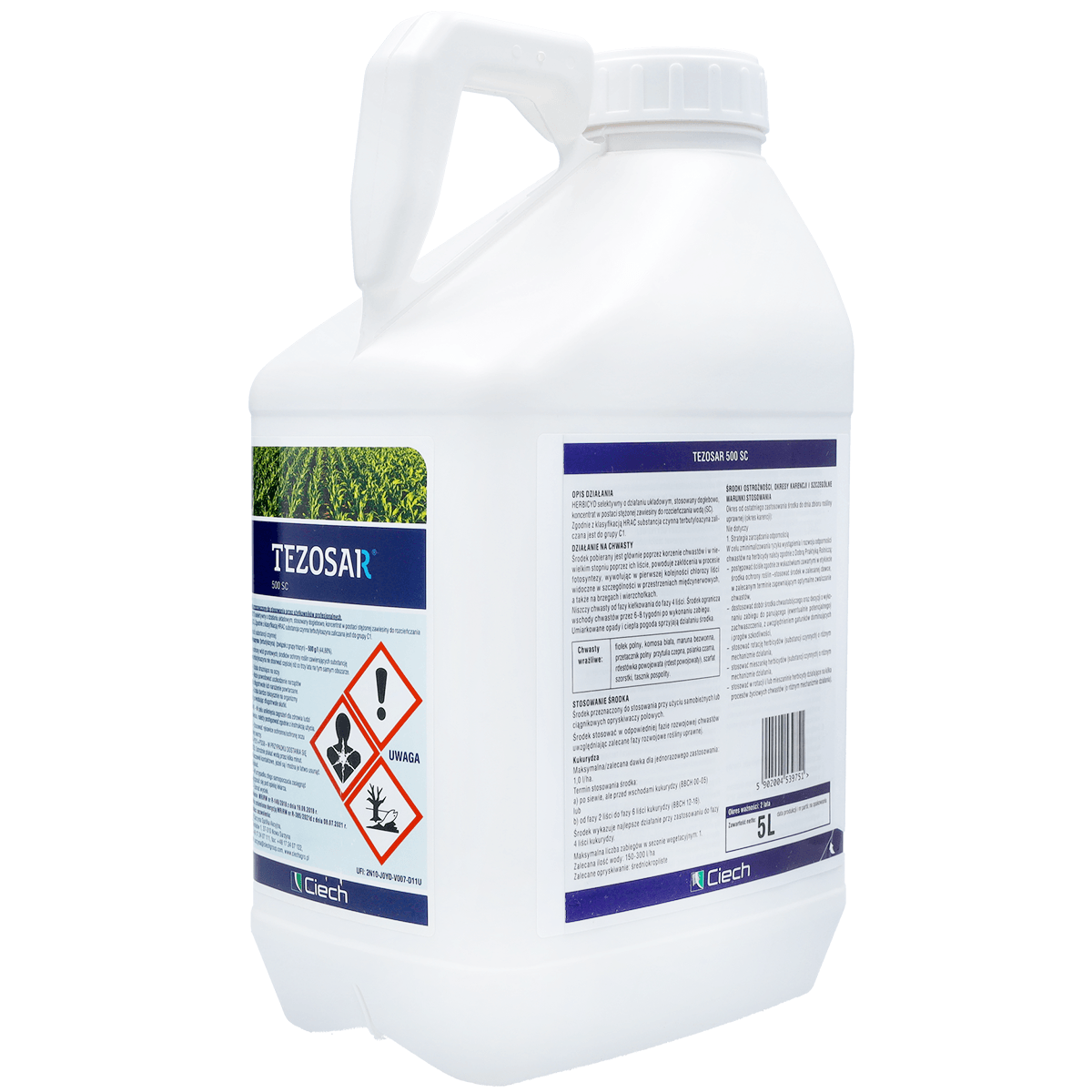 Tezosar 500 SC (Terbutylazine) Ciech – herbicide