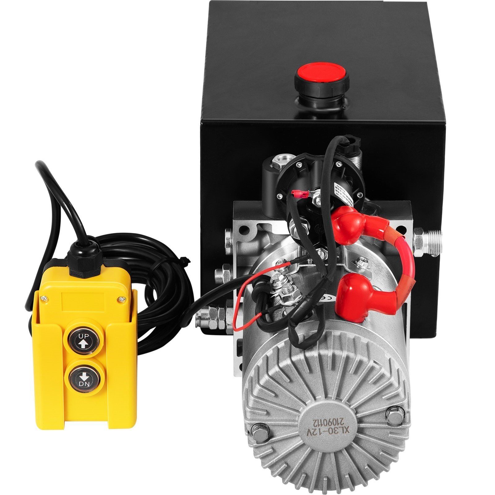 GERÄT mit FERNBEDIENUNG 10l Hydraulikaggregat Hydraulikpumpe 12V Volt LKW Kipper Anhänger hydraulisch Autoradio Kipper Set