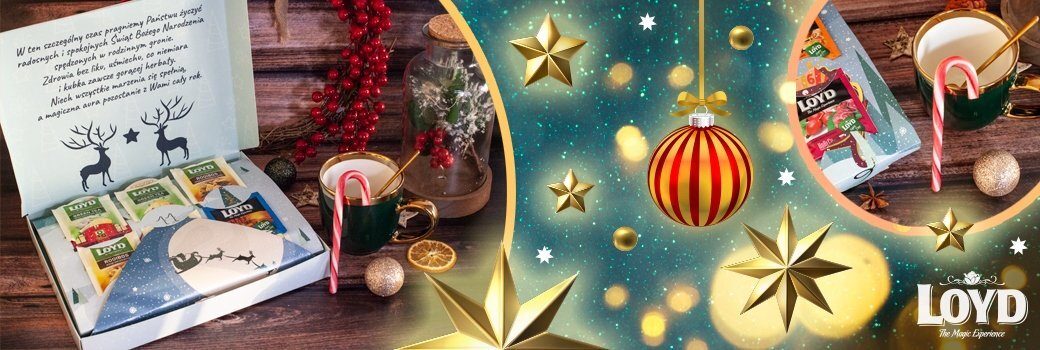 Loyd Winter-Adventskalender mit 24 besonderen Teegeschenken