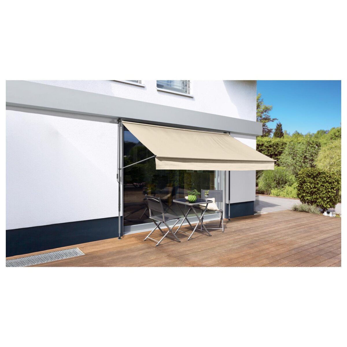 LIVARNO Home store à pince 300 x 150, beige