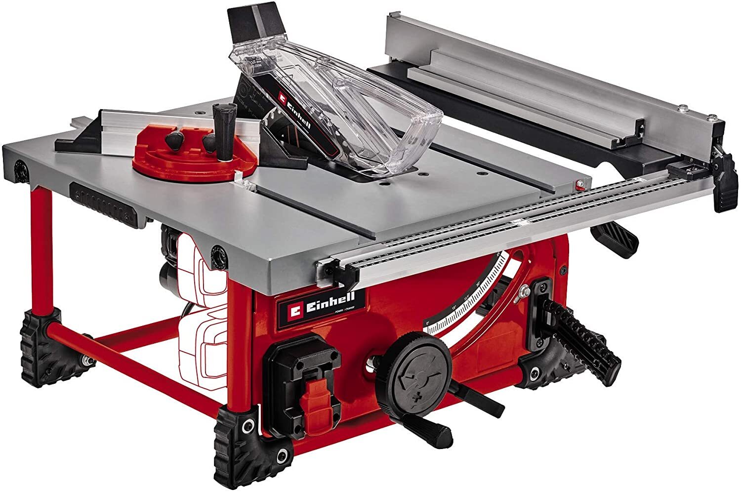 Einhell accutafelzaag TE-TS 36/210 Li-Solo Power X-Change (lithium-ion, aluminium tafel, tafelverlenging, softstart, inclusief hoekaanslag, zonder accu en lader) Einhell accutafelzaag TE-TS 36/210 Li-Solo Power X-Change (lithium-ion, aluminium tafel, tafelverlenging, softstart, inclusief hoekaanslag, zonder accu en lader)
