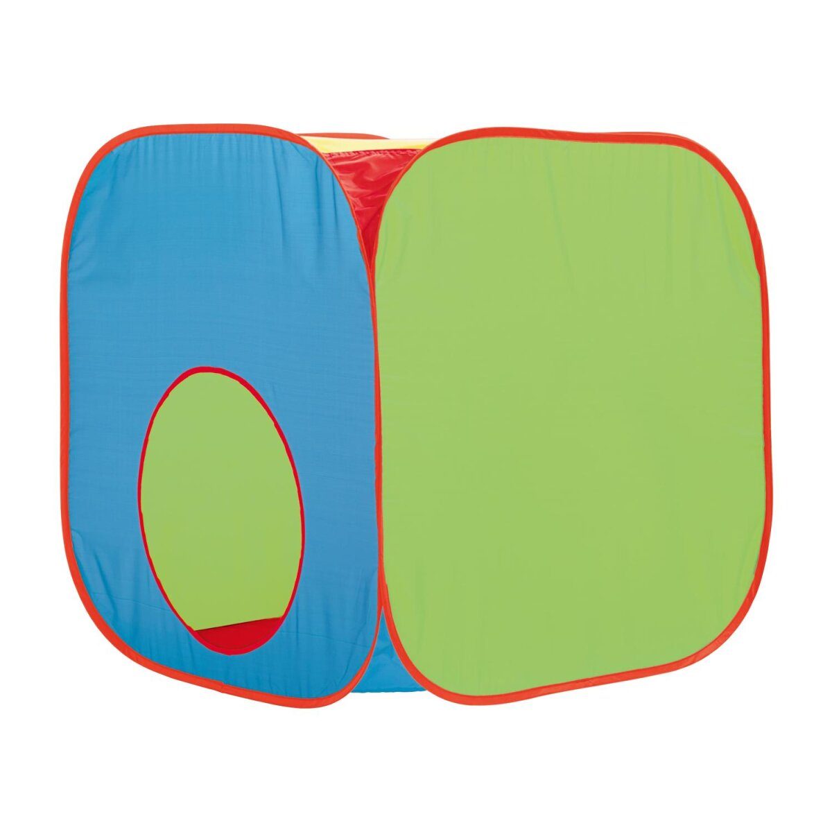 LUPILU® play tents with tunnel (green/yellow/red)