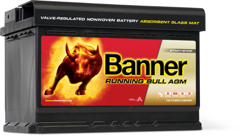 Banner Agm Gel Batterie 70ah 720a Start Stop – Art.-Nr. 70-720