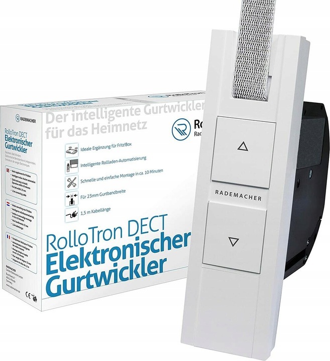 Rademacher RolloTron DECT 1213 Elektryczny zwijacz rolety taśmowej 18234513 Rademacher RolloTron DECT 1213 Elektryczny zwijacz rolety taśmowej 18234513