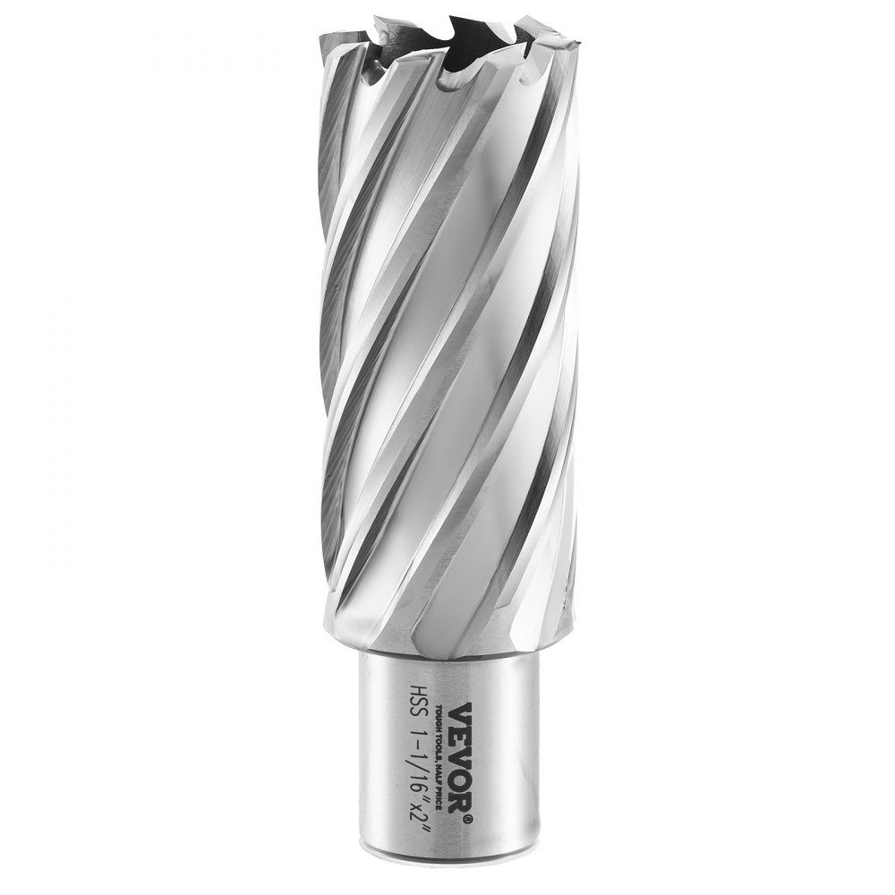 Metal Crown Drill Set 13-teilig 7/16, 1/2, 9/16, 11/16, 5/8, 3/4, 13/16, 7/8, 15/16, 1, 1-1/16 Inch Core Drill Set 50.8mm Cutting Depth Ring Cutter Set Magnetic Drill Accessories