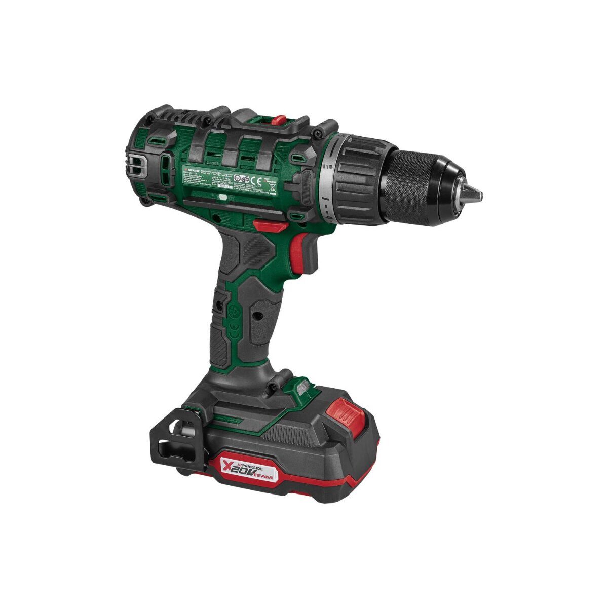 PARKSIDE® 20 V Akku-Bohrschrauber-Set „PABS 20-Li G8“, mit Akku und Ladegerät