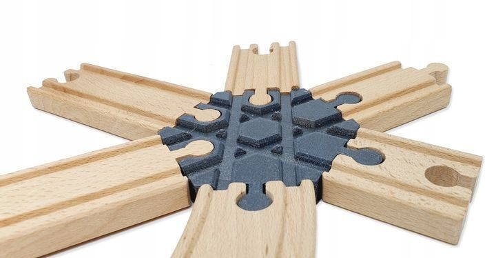 Wooden Railway Bigjigs Brio Ikea Railway Connection Set - Track Connection