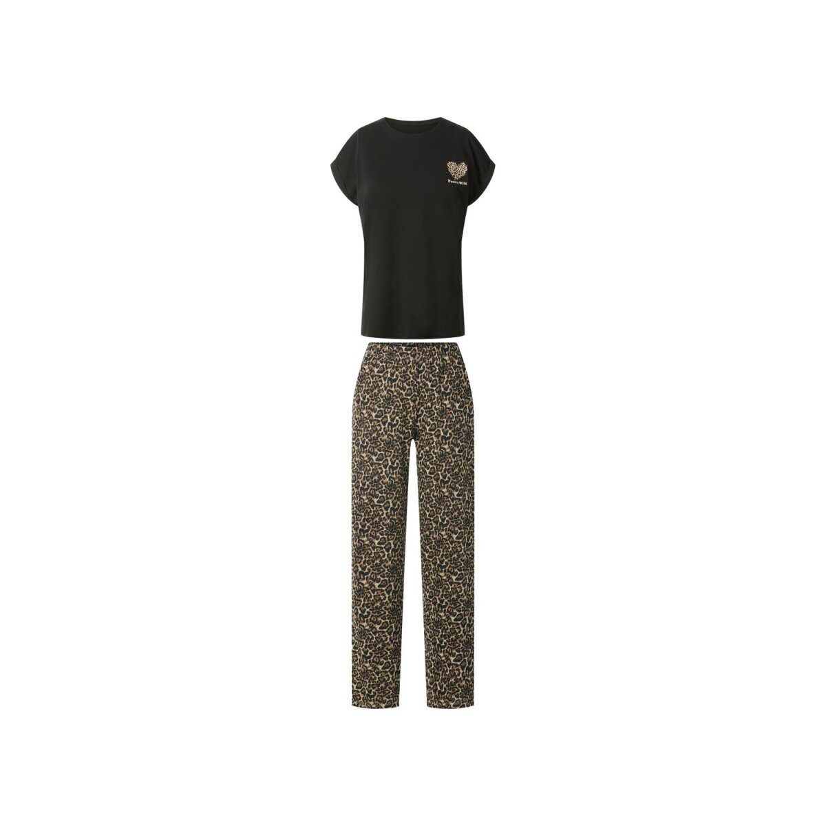 esmara® women's pajamas (black, XS (32/34))