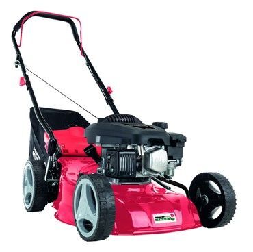 Benzine grasmaaier met 41 cm maaibreedte Benzine grasmaaier met 41 cm maaibreedte