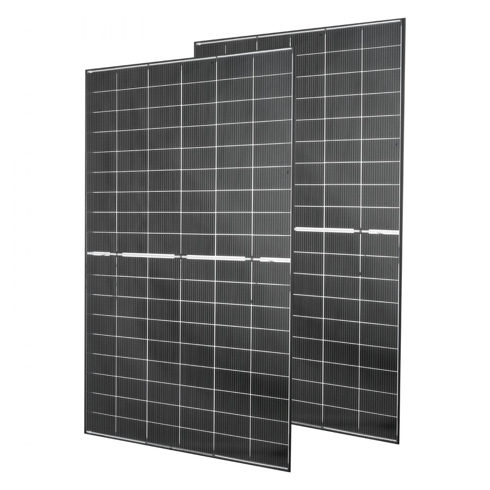 Panneau solaire bifacial 2 pièces 400 W, module PV monocristallin de type N 16BB 24 % d'efficacité, panneau solaire étanche IP65 avec sortie MC4 et cadre en aluminium pour voiture, bateau, camping-car, hors réseau Panneau solaire bifacial 2 pièces 400 W, module PV monocristallin de type N 16BB 24 % d'efficacité, panneau solaire étanche IP65 avec sortie MC4 et cadre en aluminium pour voiture, bateau, camping-car, hors réseau